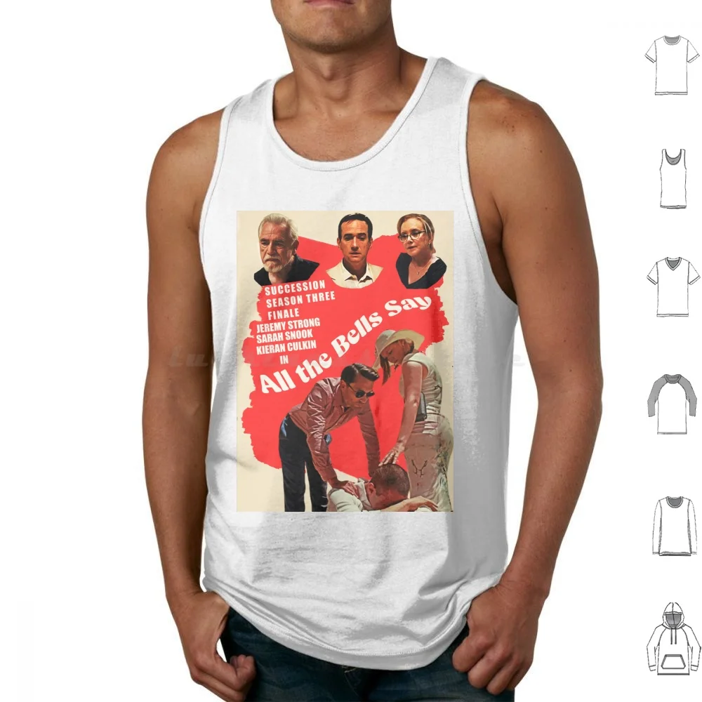 

Succession : All The Bells Say In Vintage / Old Hollywood Style Tank Tops Print Cotton Succession Hbo Succession