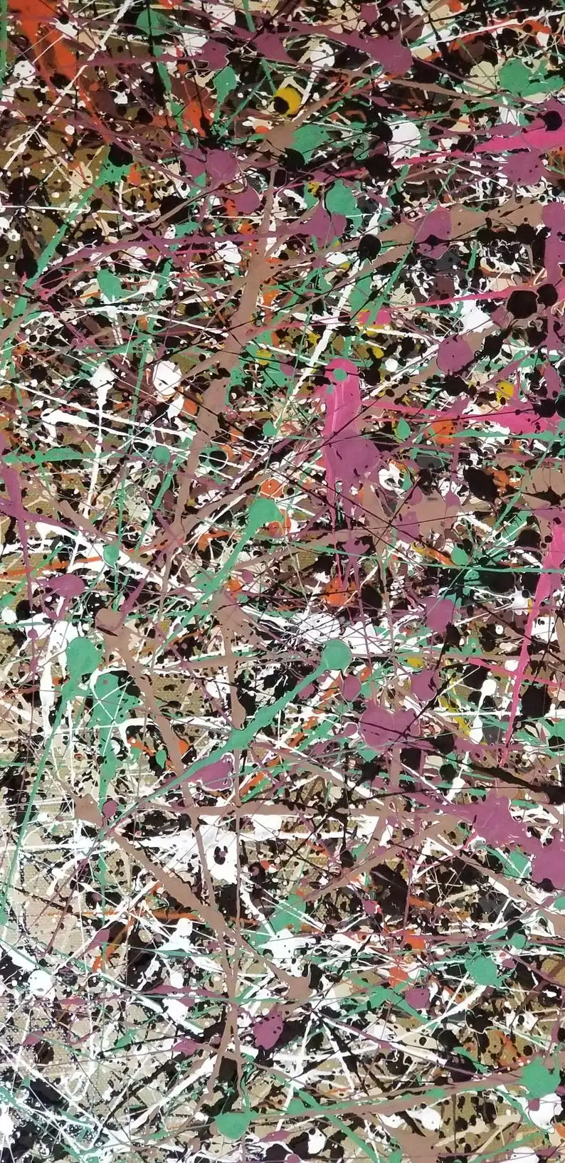 

Jackson Pollock style art, Modern art, Contemporary, Original abstract,Modern Abstractabstract oil abstract contemporary art