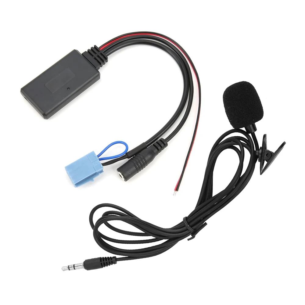 

Автомобильная аудиосистема для Smart Fortwo 450 радио Bluetooth 5,0 AUX кабель адаптер с микрофоном громкой связи беспроводная потоковая передача аудио