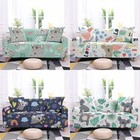 cartoon sloth print sofa cover antifouling elastic seat covers home decor sofa covers for living room couch covers big sofas