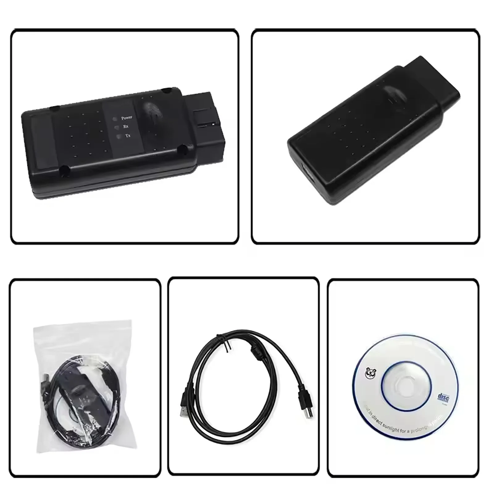 Диагностический сканер OBD2 для автомобилей с чипами PIC18F458 и FTDI, USB-интерфейс, поддержка обновления прошивки (FW), для европейских автомобилей (art.: 3920dad12e84f) - 3920dad12e84f