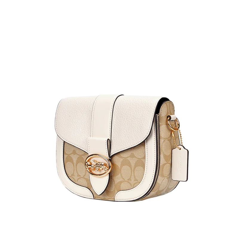 Тренер Aolai Маленькая женская сумка через плечо из ПВХ и кожи седельная C2806