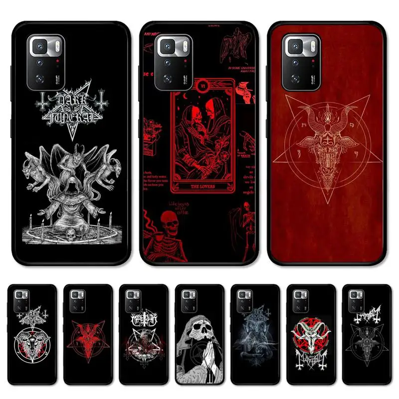 

Devil Satan Phone Case for Redmi 5 6 7 8 9 A 5plus K20 4X S2 GO 6 K30 pro