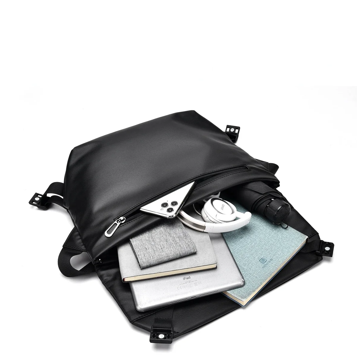 Мужская нагрудная сумка из ткани Оксфорд мотоциклетный мессенджер модная на