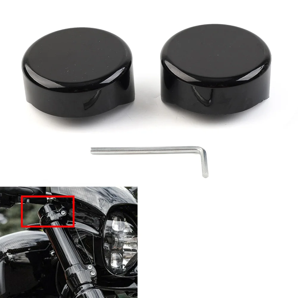 

1 пара алюминиевых крышек верхней вилки мотоцикла для Harley Davidson Softail breaker FXBR FXBRS 2018 2019 2020 2021 2022 2023