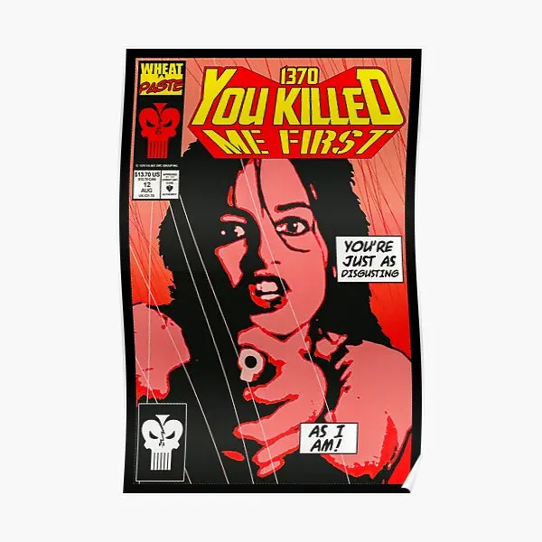 Ты убил меня первый комикс плакат забавная картина комната Печать дома настенная