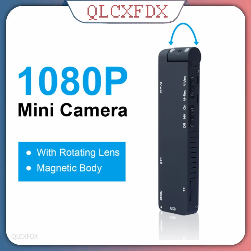 

MD14 Mini 1080P HD Flashlight Micro Camera Magnetic Body Motion Detection Snapshot Loop Recording Camera Suport 128GB TF card