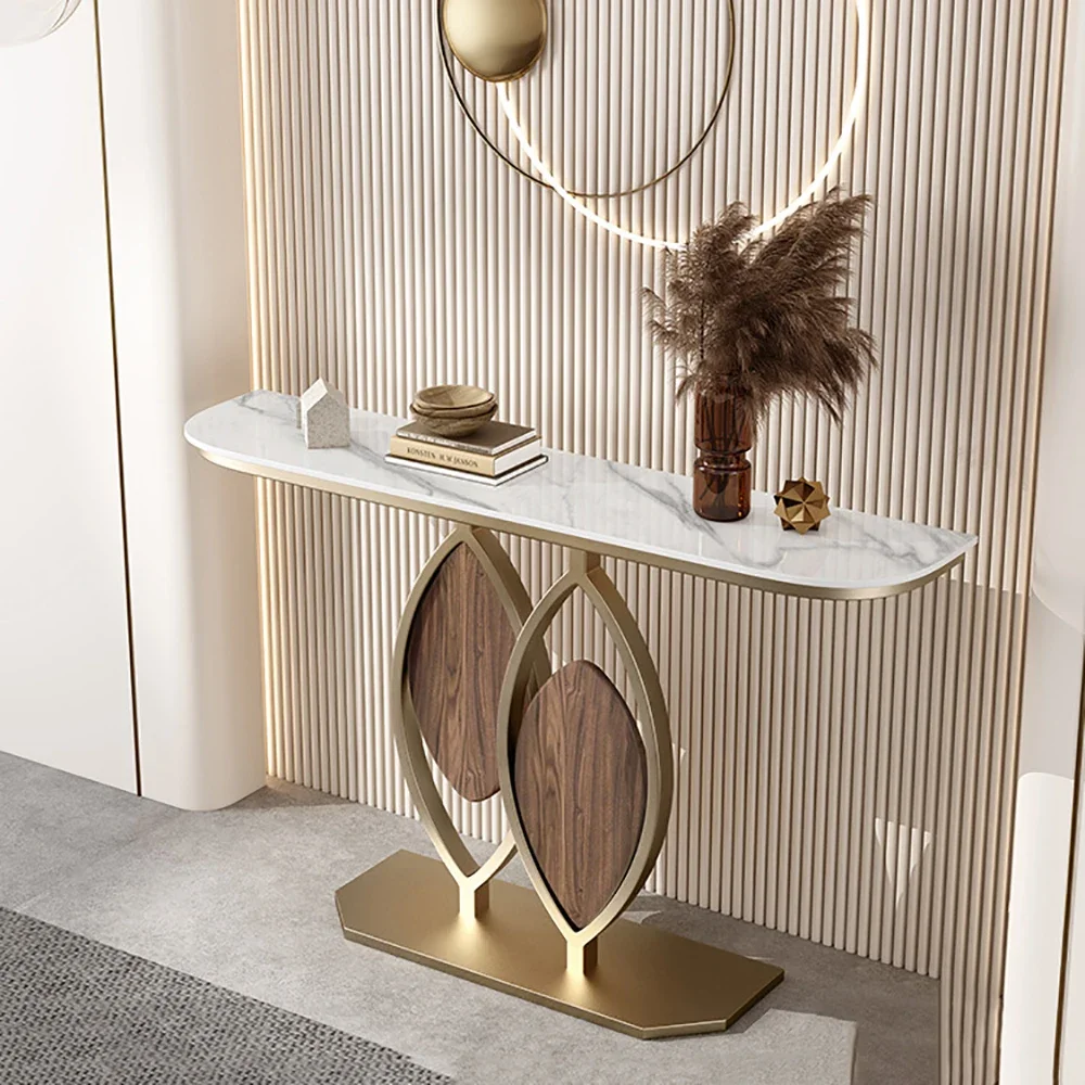 Simple Delicacy Corner Table Fashion Modern Luxury Elegant Entryways Nordic Glamour Tavolo Salotto Hallway Furniture