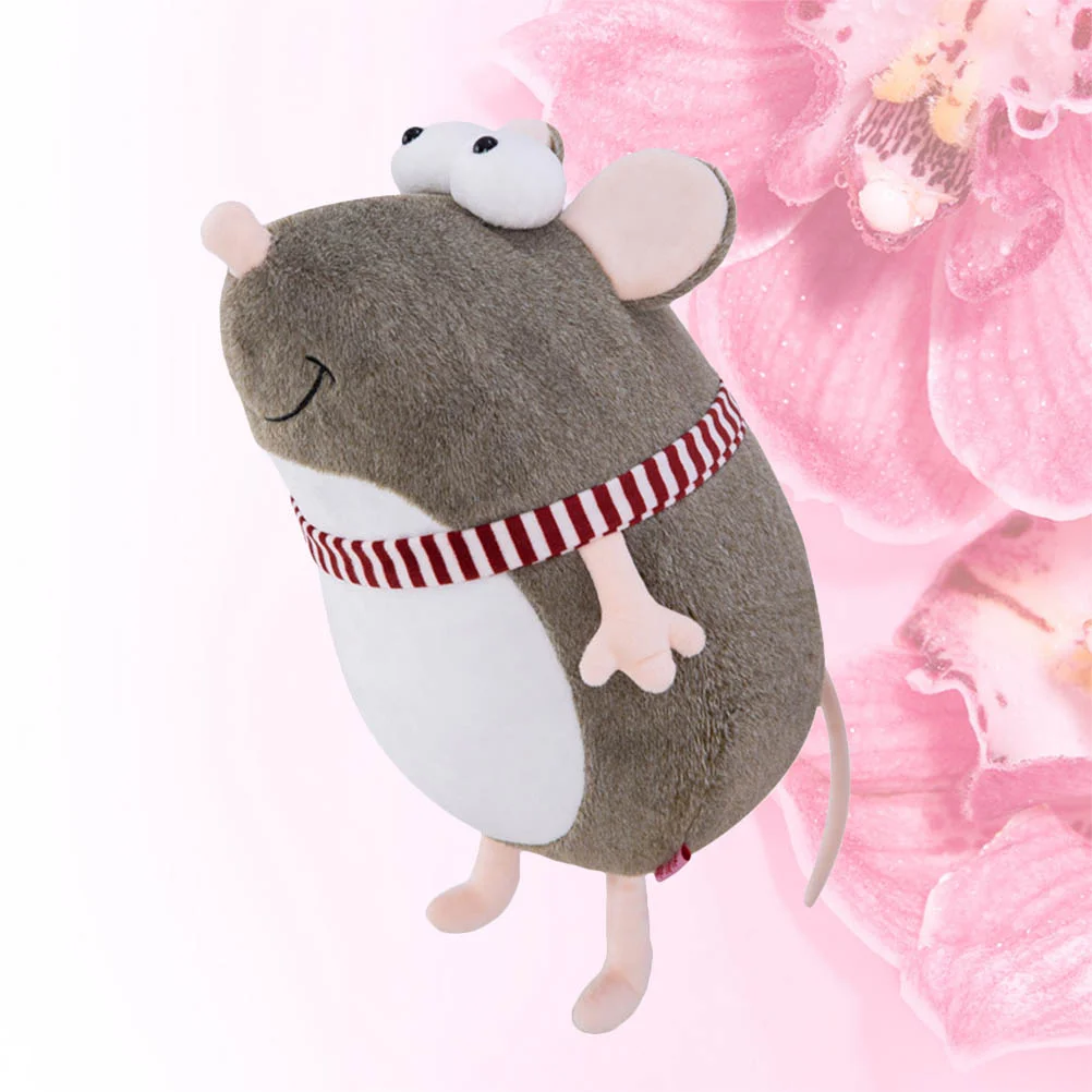 

1pc Stuffed Big Eyes Cute Plush Mouse Stuffed Mouse Plush Toy for Car Decor