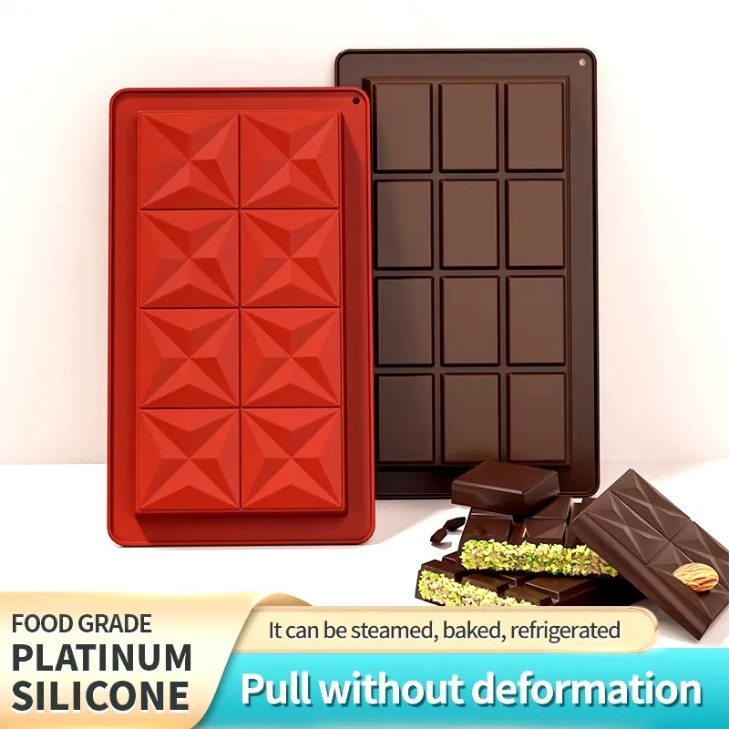 Форма для шоколадного стержня глубокая очень большая силиконовая форма Дубая