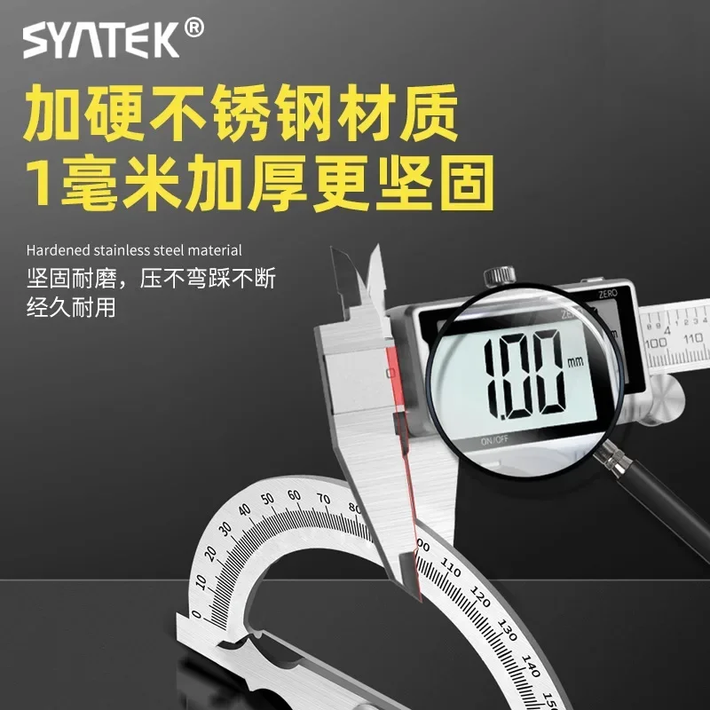 Транспортир из нержавеющей стали инструмент для измерения угла