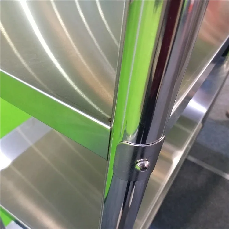 Индивидуальная коммерческая кухонная полка для хранения продуктов из