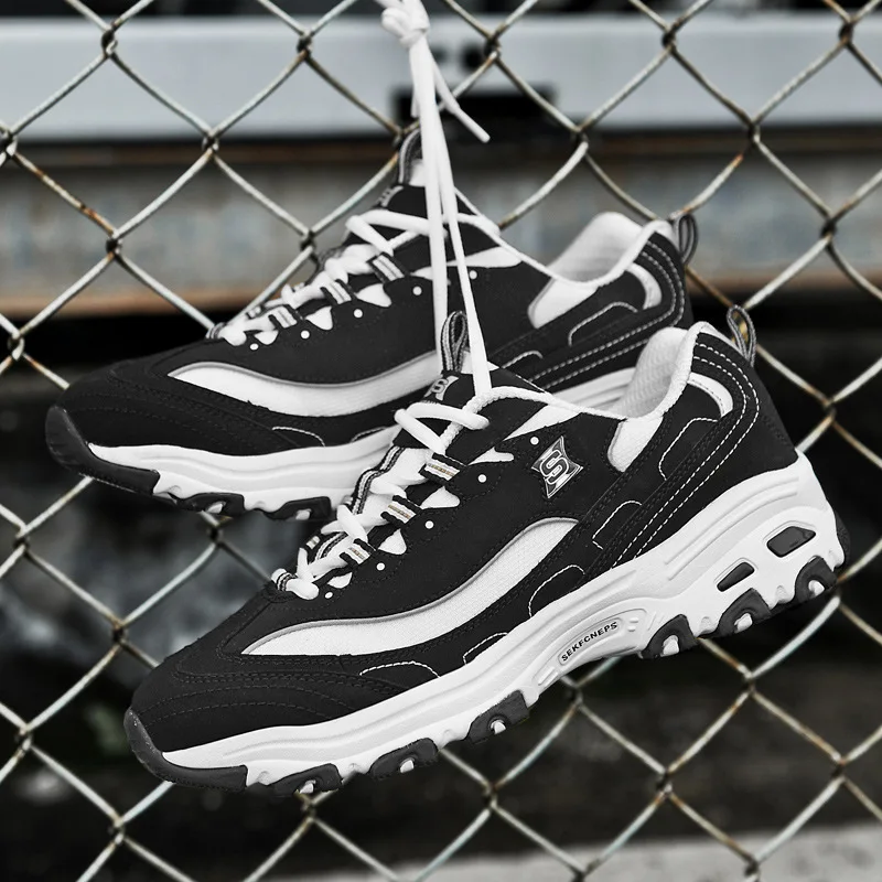 Men's And Women's Fashion Casual Sports Shoes Large Size Couple Panda Daddy Shoes High Breathable Outdoor Running Training Shoes