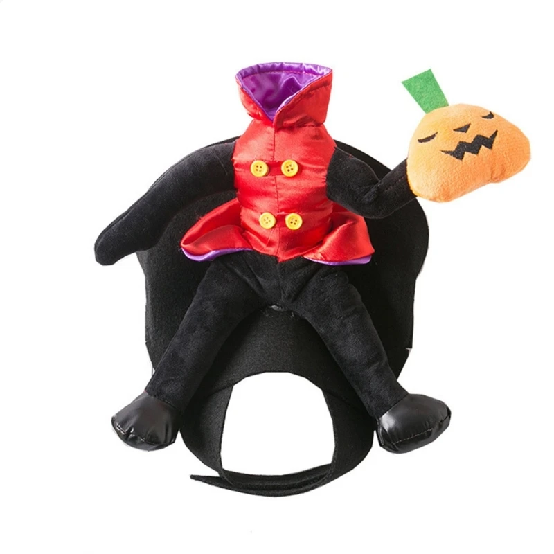 

Novelty Pet Pumpkin Clothes Easy Wear Dress Up Halloween Costume Festival Outfit Drop Shipping