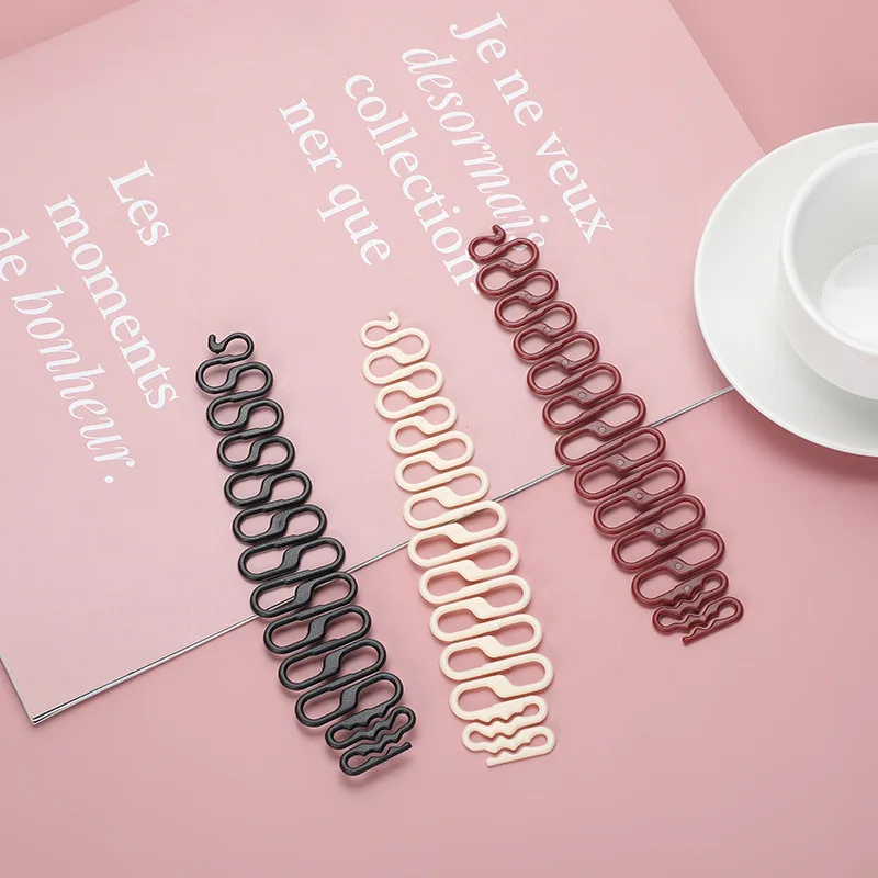 

Заколка для волос женская, волнистая, для плетения