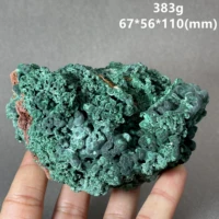 new 383g natural green malachite mineral specimen rough stone quartz stones and crystals healing crystal