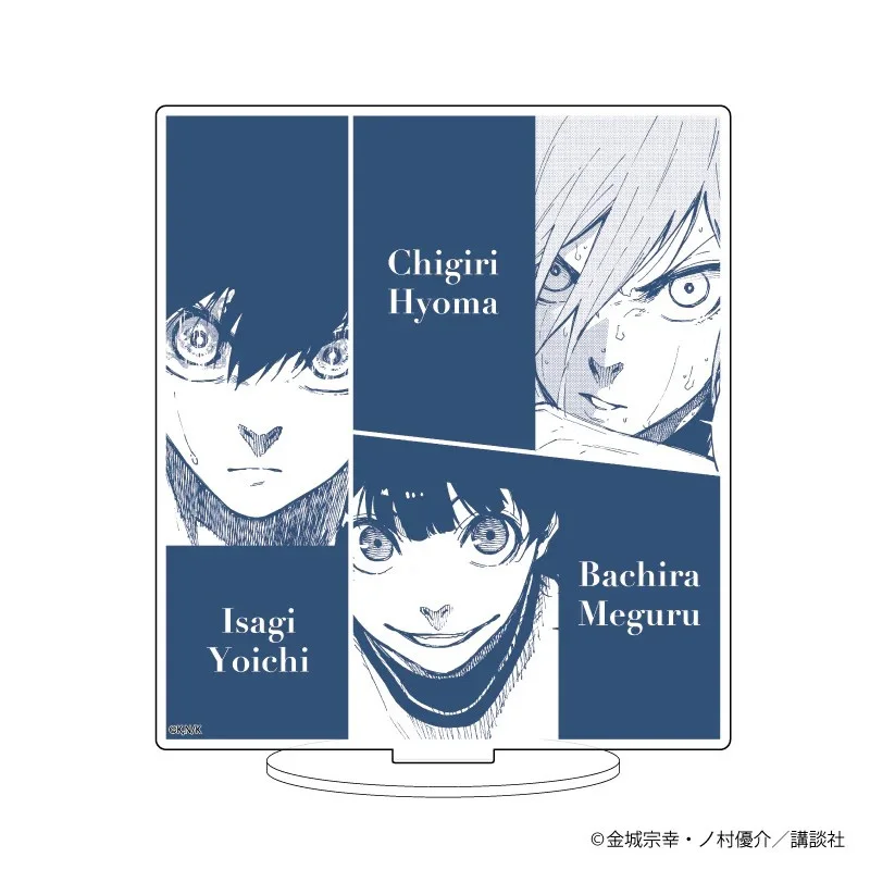 Аниме BLUE LOCK Isagi Yoichi Chigiri Hyoma Nagi Seishiro Косплэй акриловая фигурка-подставка для сцены