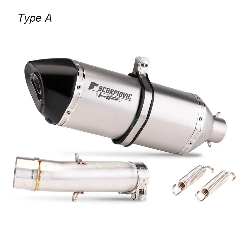 2007-2020 модифицированный без шнуровки мотоциклетный глушитель CB400 коллектор