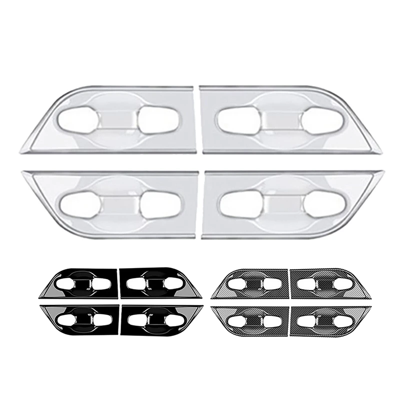 

For Toyota Alphard 2015-2020 External Door Handle Bowl Cover Cup Cavity Trim Insert Molding Garnish