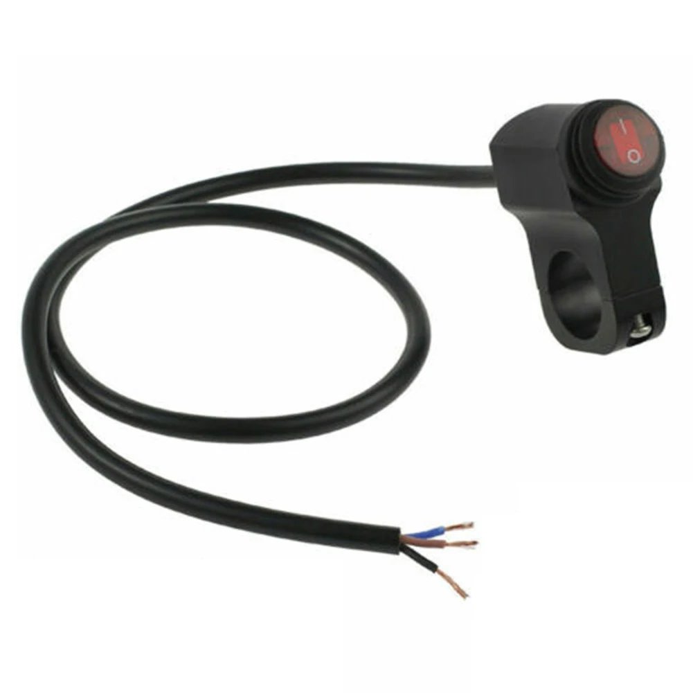 

7/8in Motorcycle Handlebar Headlight ON/OFF Switch Light Button Aluminum Alloy Waterproof Fog Spotlight Switch For Scooter ATV