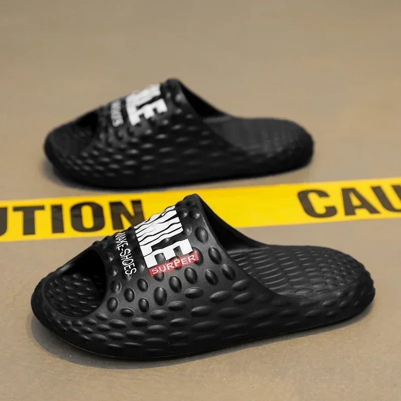 Сандалии унисекс для дома и пляжа легкие мягкие на толстой подошве Нескользящие