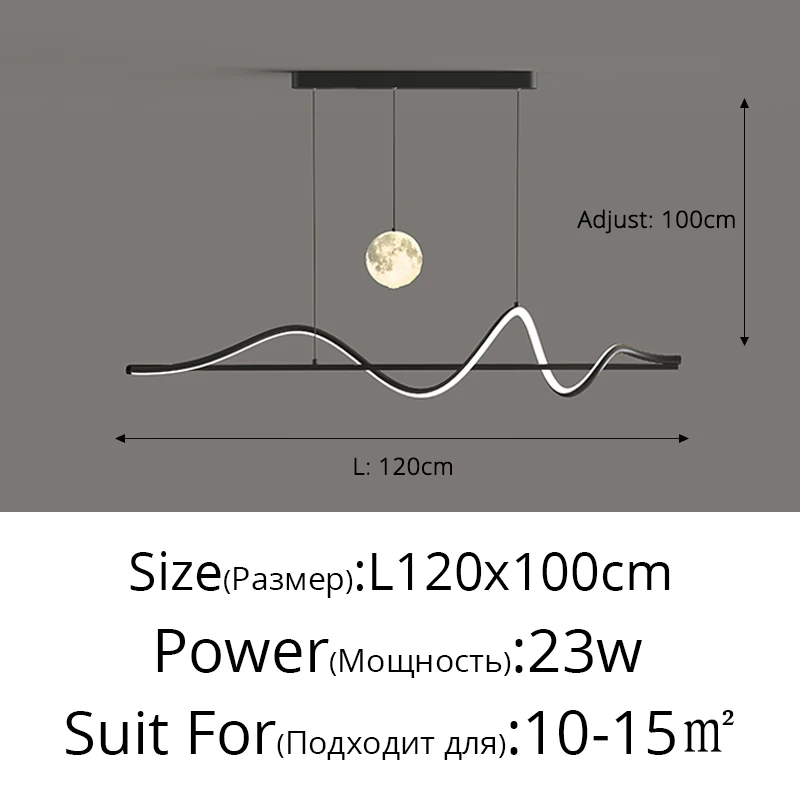 

Современные светильники для столовой, светодиодные подвесные светильники, домашнее украшение для гостиной, кухни, комнатный минималистичный декоративный подвесной светильник
