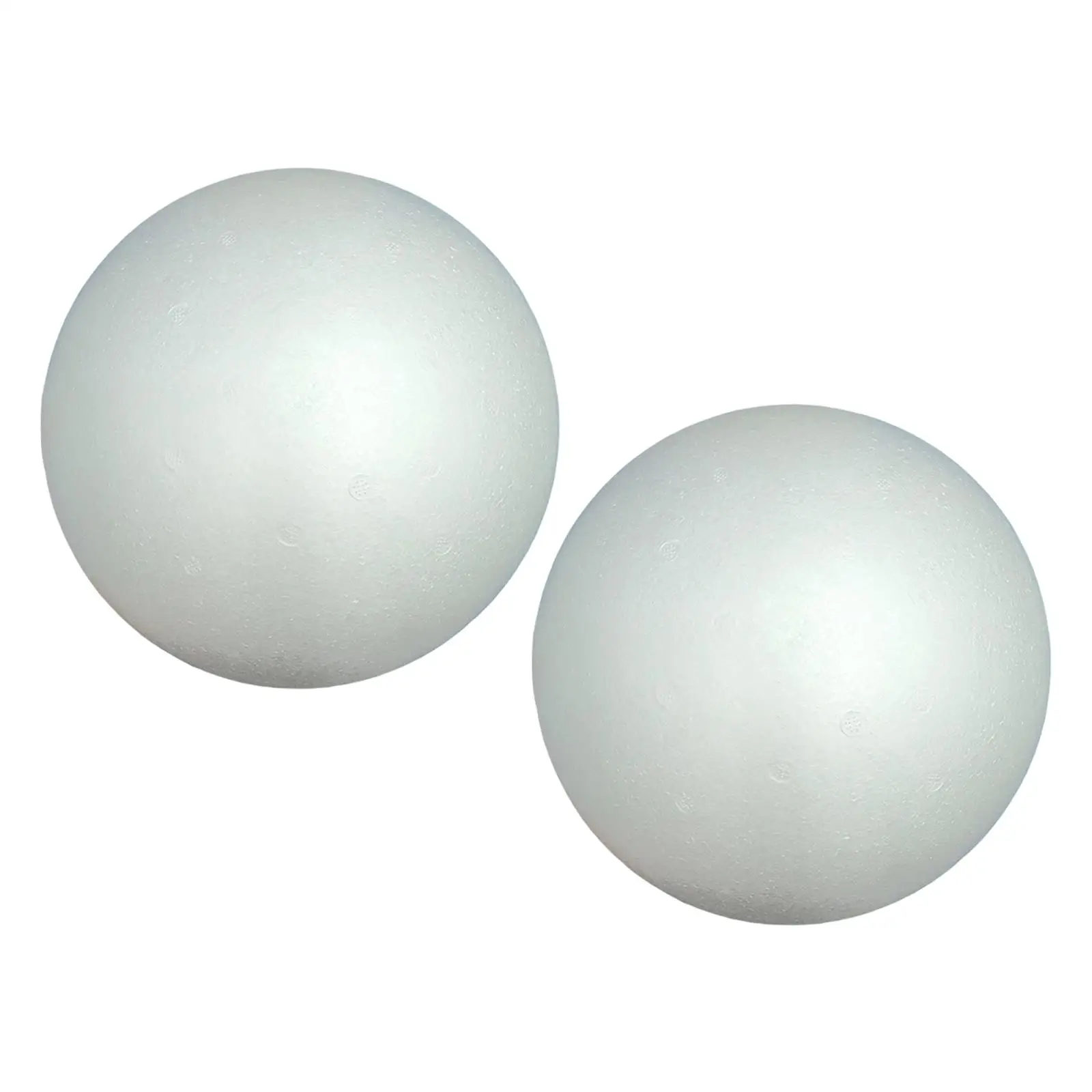 

2Pcs Foam Ball Half Round School Supplies Kids Gifts Mini Toys for DIY Crafts Modeling Science Projects Decor Thanksgiving Party