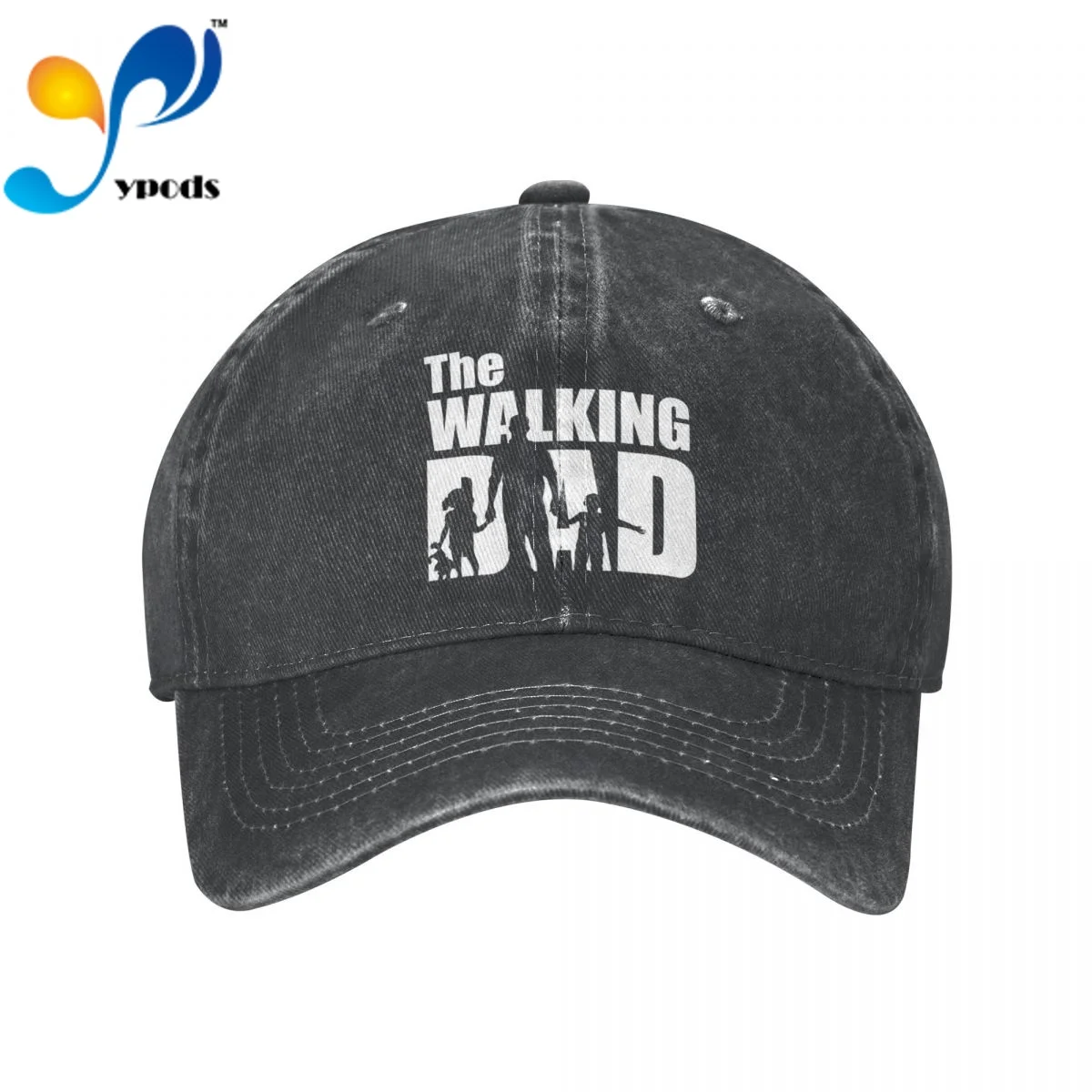 

New Brand Anime The Walking Dad Fathers Day Cartoon Styles Snapback Cap Cotton Baseball Cap Men Women Dad Hat Trucke