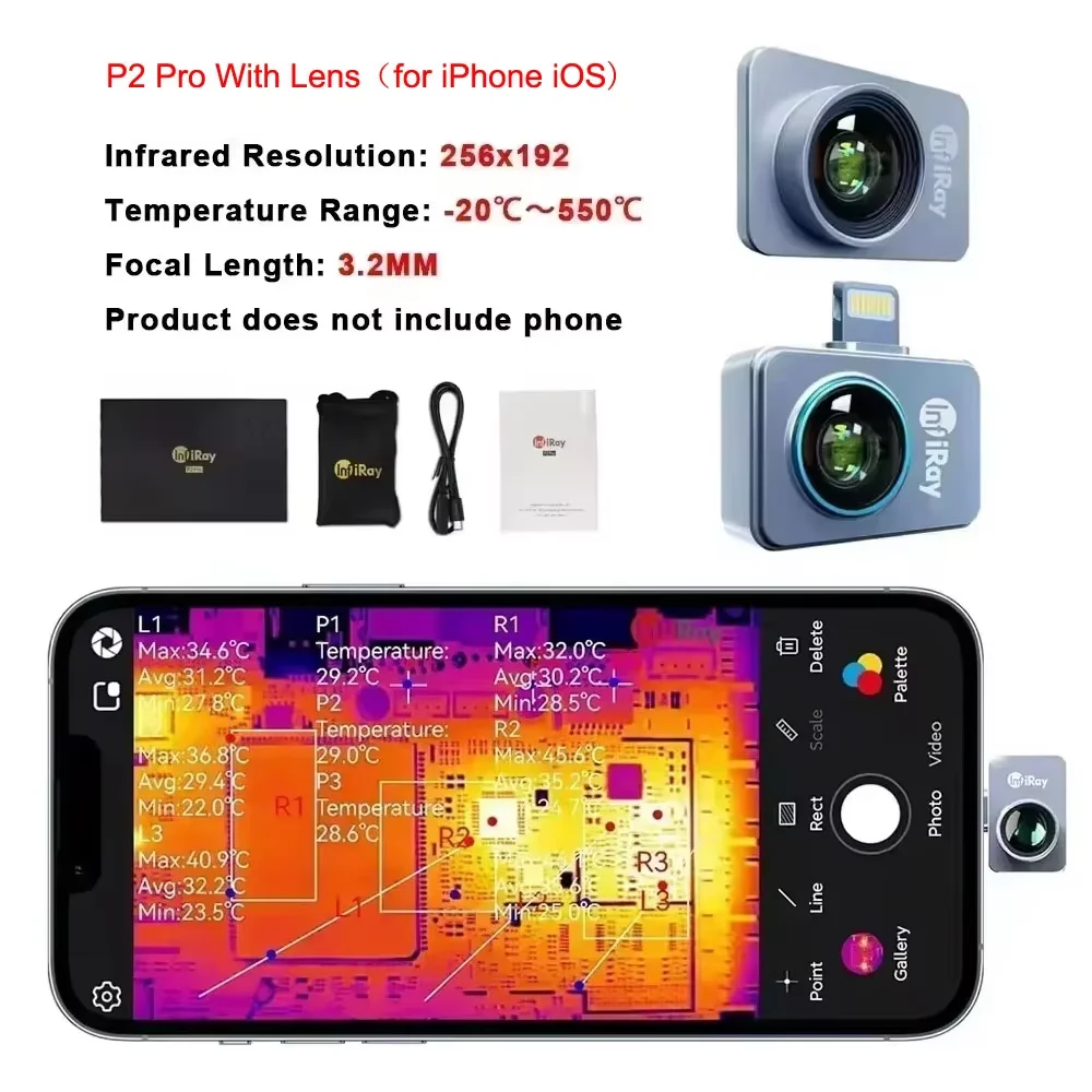 INFIRAY P2 Pro для iPhone iOS и Android Type-C USB