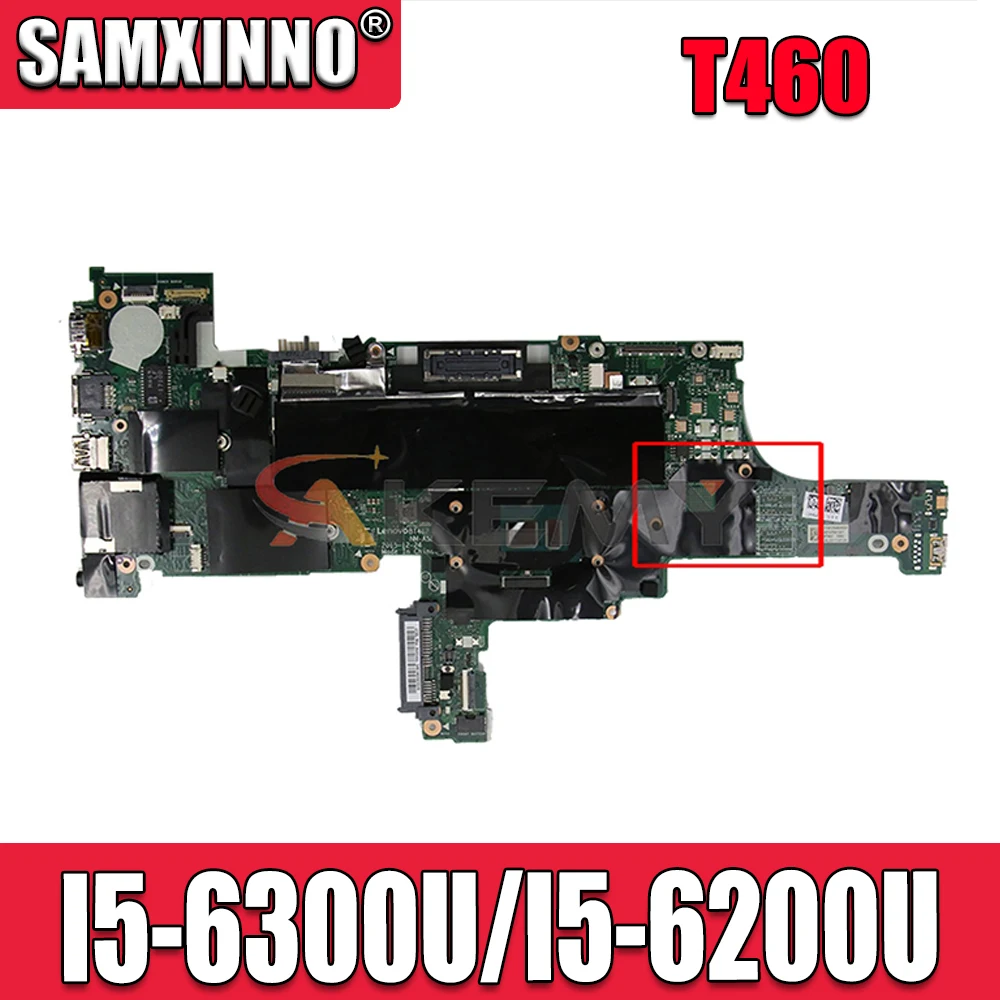 

Центральный процессор i5-6300U/6200U для ThinkPad T460 20FM 20FN, материнская плата для ноутбука FRU PN 01AW336 01AW340 01AW337 01AW341 01AW342 01AW343 01AW339