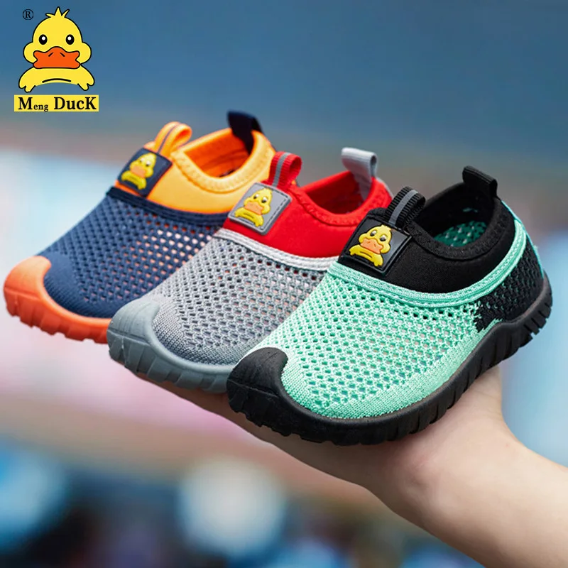 

Летняя детская обувь из сетчатого материала, детская обувь из тонкой сетчатой ткани, Нескользящая дышащая детская обувь для мальчиков
