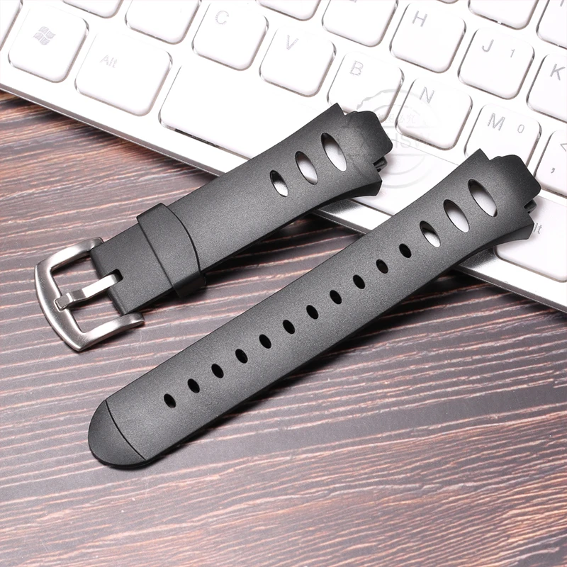 Rubber Strap Men For Suunto Observer SR X6HRM Outdoor Sports Waterproof Silicone Band Female Watch Accessories Wristband Buckle