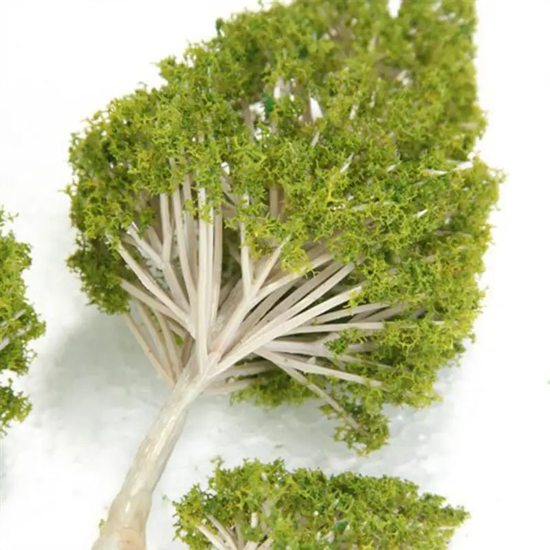 10/15pcs Model Trees For HO N Z Gauge Building Railroads Train Palm Tree Tropibal Forest Landscape Scale Miniatures | Дом и сад