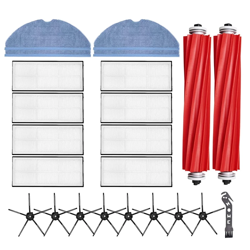 

Сменные детали, аксессуары для Xiaomi Roborock S7 / T7S Plus, Швабра, Hepa фильтр, боковая роликовая щетка, пылесос