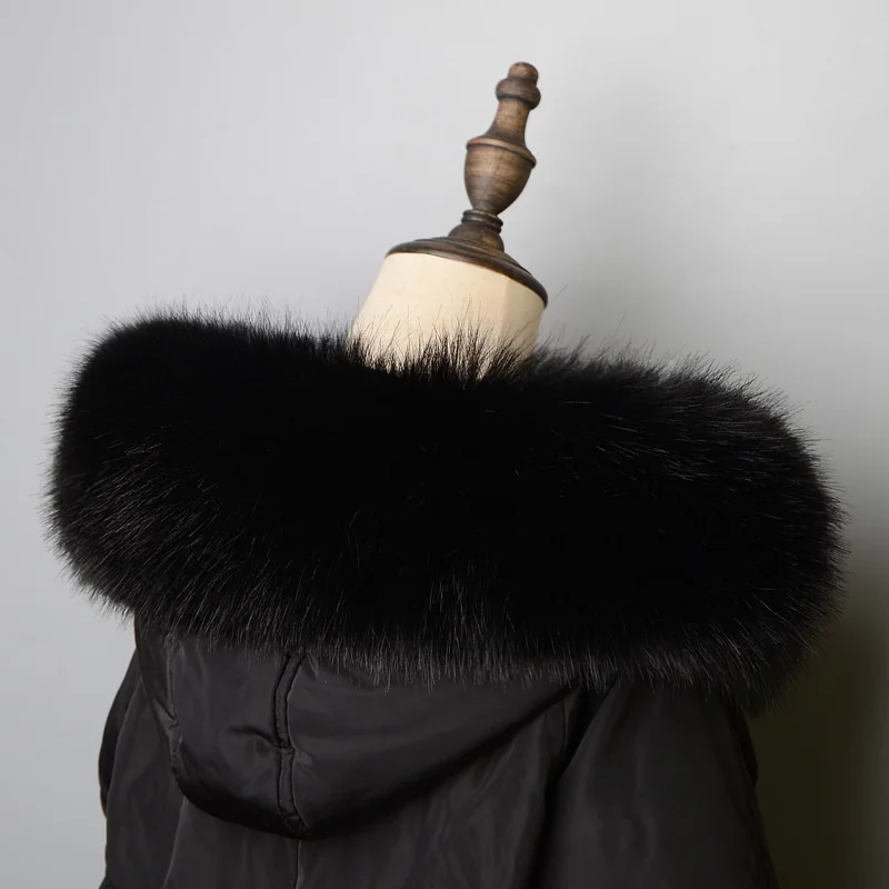 Зимний воротник из искусственного меха