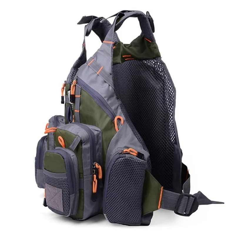 Регулируемый жилет для рыбалки дышащий спасательный с несколькими карманами