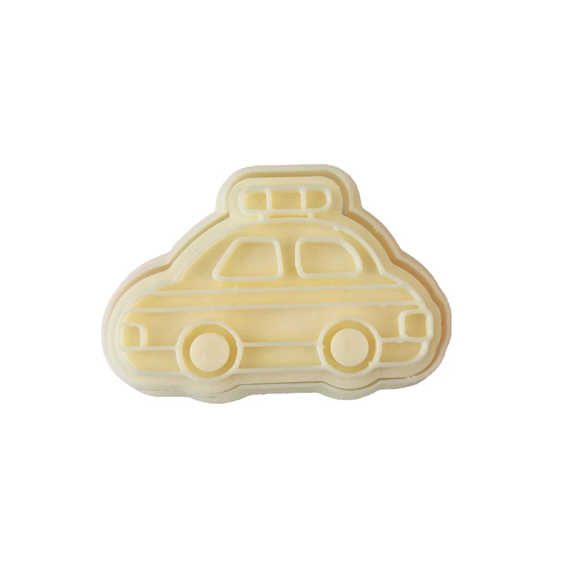 

Пресс для бега в автомобиле автобусе, резак для печенья, Пластиковая форма для выпечки бисквитов, инструменты для выпечки, рельефная печать