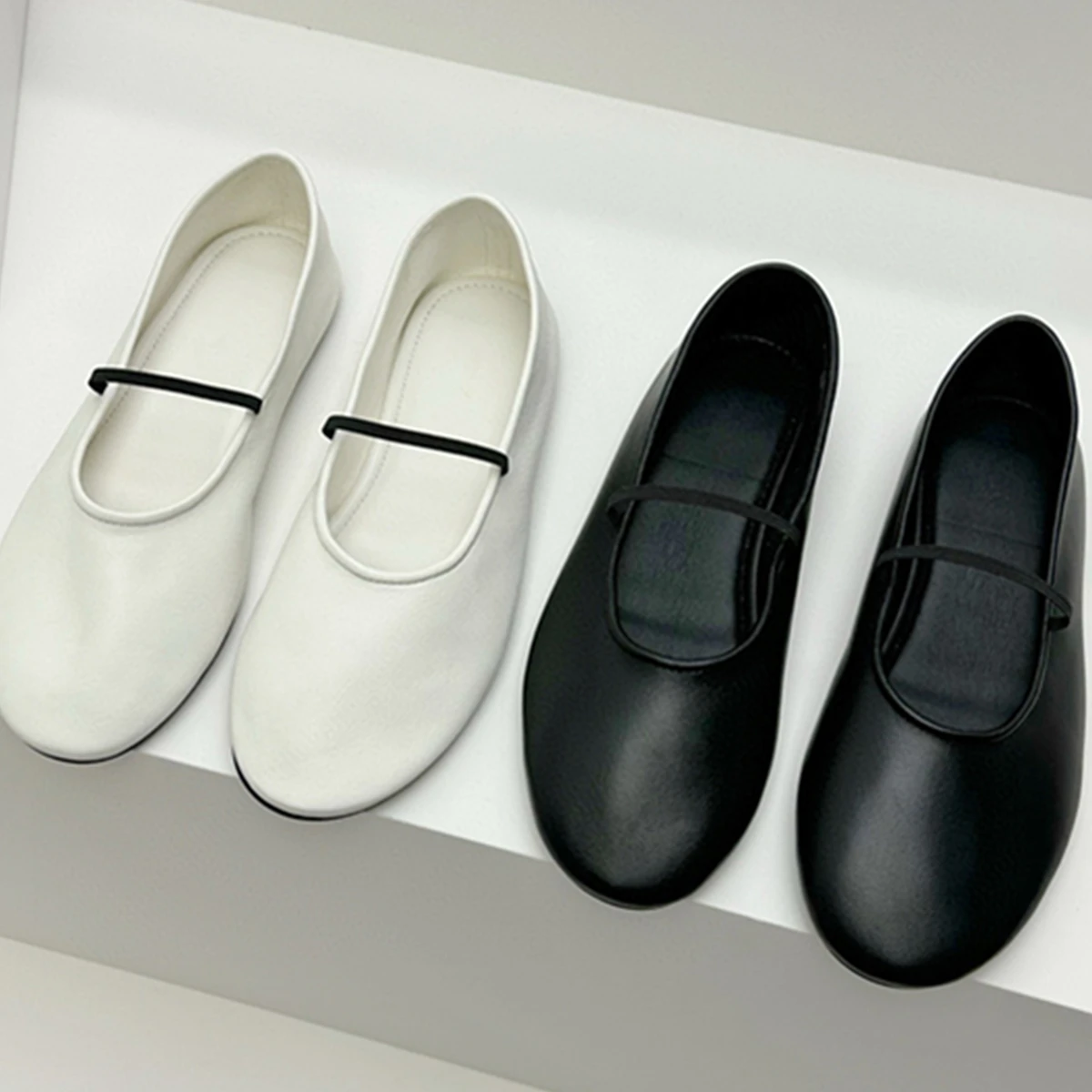 WitheredМинималистичные женские туфли Мэри Джейн Элегантные из натуральной кожи на