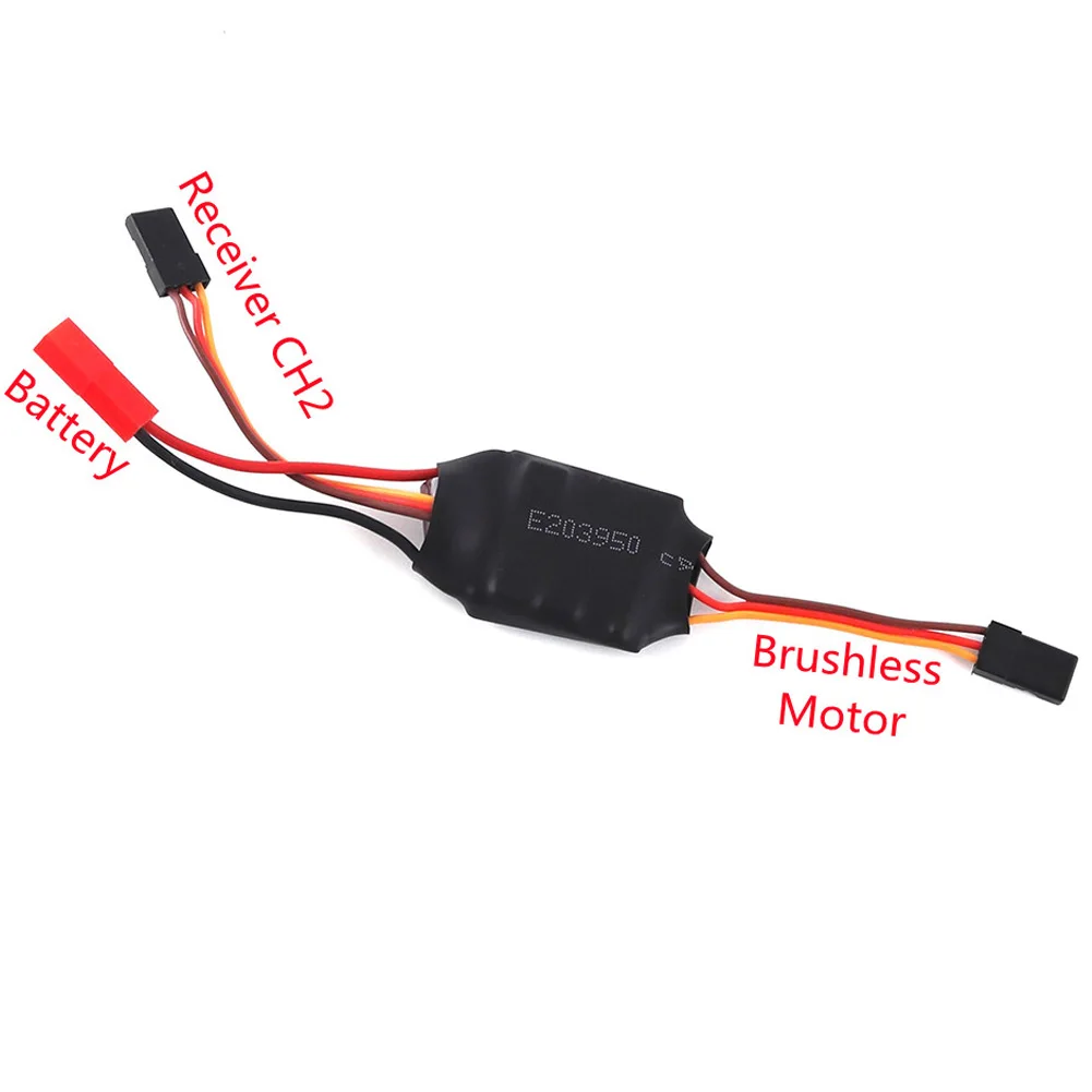 2-3S 5V 2A BEC бесщеточный 15а ESC для K989 124 128 132 Mini-Z Mini-Q 1410 модель автомобиля Багги грузовика запасные части (art.: 3920bdcd79d76) - 3920bdcd79d76