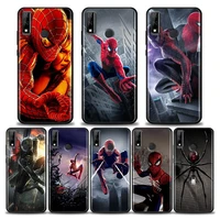 spiderman no way home phone case for huawei y9 2019 y6 y7 y6p y8s y9a y7a mate 40 20 10 pro lite rs soft silicone case
