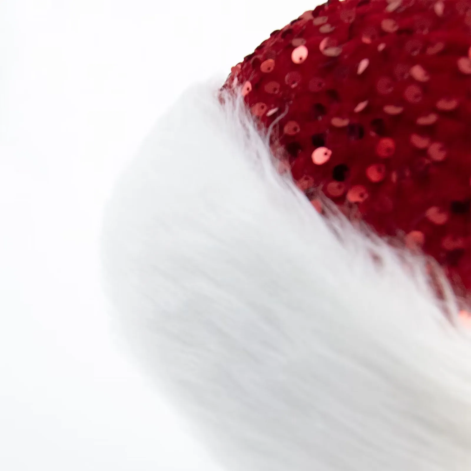 Рождественская атмосфера украшения красная двухслойная плюшевая шляпа в