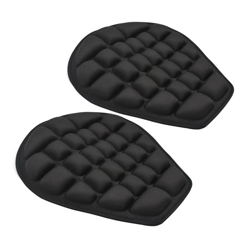 

2Pcs Motorcycle Seat Cushion Cover Universal Filled Breathable Non-Slip Seat For R1200GS R1250GS For Cruiser Touring