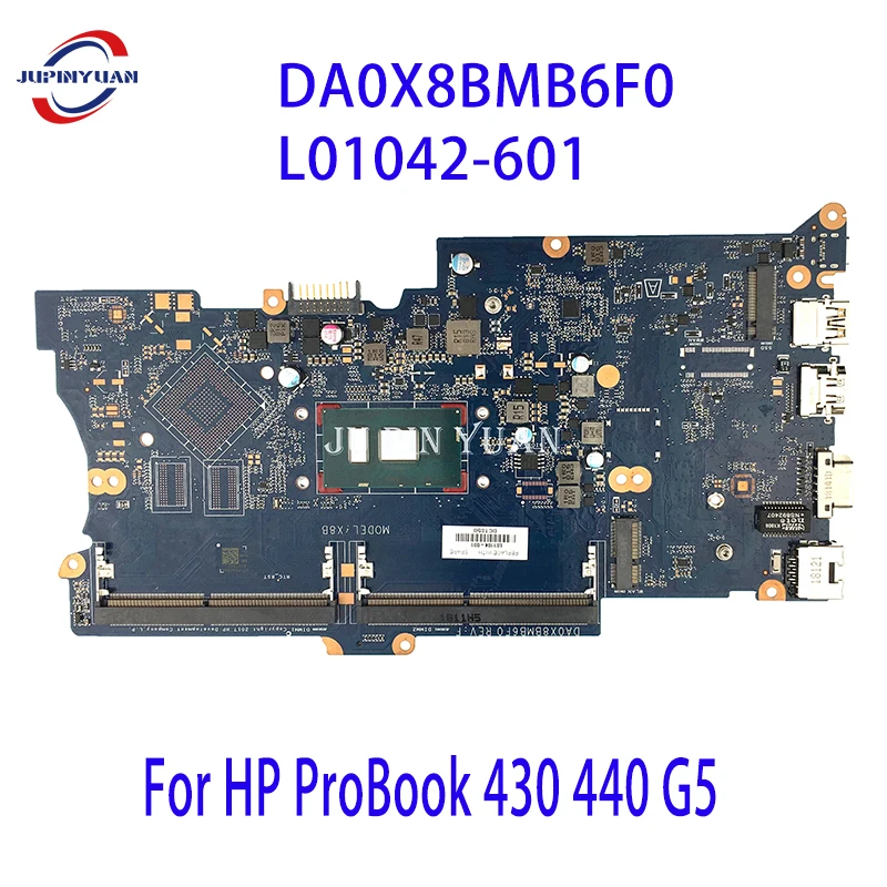 

For HP ProBook 430 440 G5 Laptop Motherboard L01104-601 L01037-601 DA0X8BMB6F0 L01042-601 Mainboard L05788-601 L01039-001 Tested