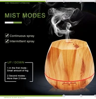 550ml air humidifier essential oil diffuser ultrasonic cool mist led night light for office home bedroom living room