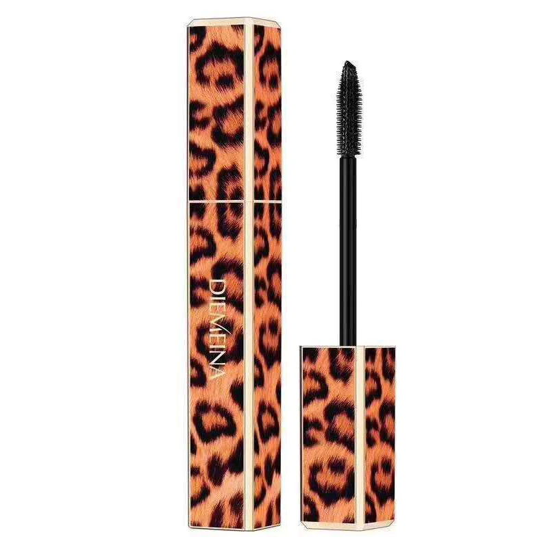 

Leopard Print Mascara Thick Elongated Curl-free Legs Quick-drying Long-lasting No Smudging Waterproof And Sweat-proof