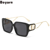 boyarn 2022 new fashion sunglasses retro square mens and womens sunglasses punk online red street photo sunglasses