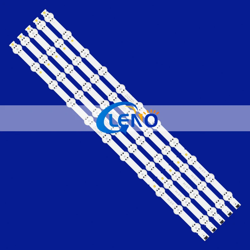 

1-4kit LED Strip 11Lamp SSC_Trident_75UK65_S SSC_75UK62/65_11LED_SVL750A24-REV 75UK6200 75UM7100 75UM6200 75UK6570 75UK6190