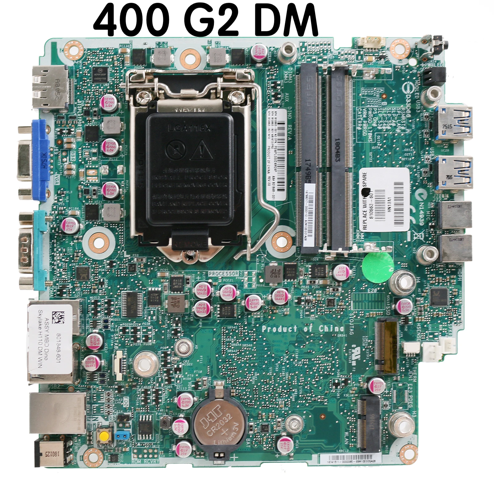 

For HP 400 G2 Motherboard 801848-001 810663-601 810663-501 Mainboard 100% Tested Fully Work