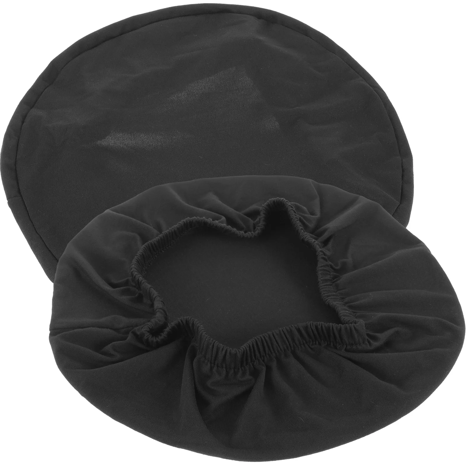 

2pcs Stool Covers Round Elastic Chair Covers Stretchy Washable Stool Seat Slipcover