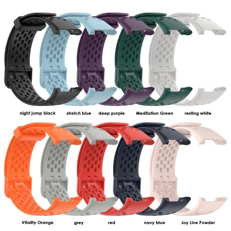 

Replacement Strap For Xiaomi Bracelet 7pro Silicone Replacement Wristband Sports Breathable Bracelet Smart Watch Wristband